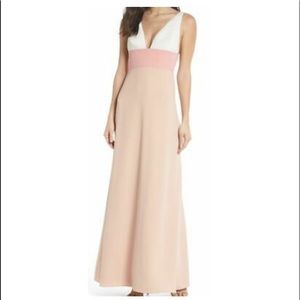 Jill Stuart Color-block Gown